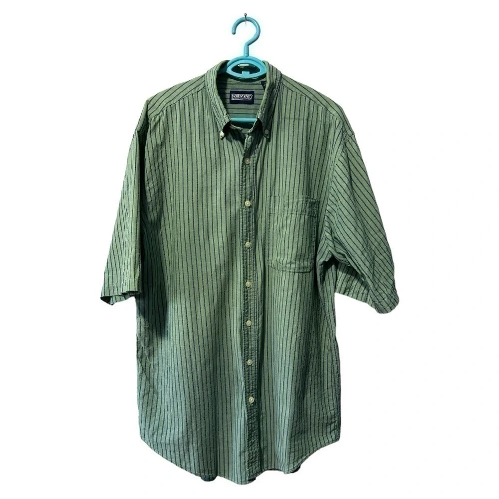 Lands End men’s‎  button down shirt TL